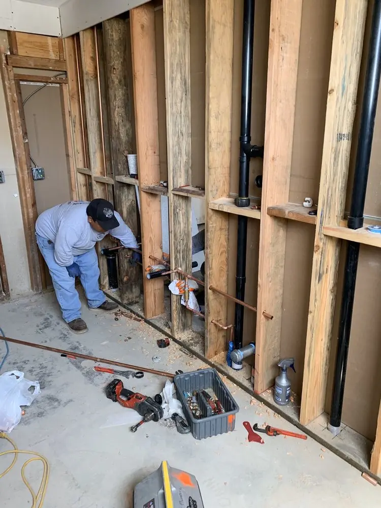 Commercial rough-in plumbing for Trenchless Sewer Repair in Los Osos